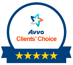 Avvo Client's Choice Five Star Logo